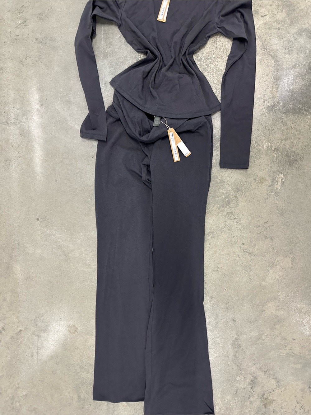 Skims Wide Leg Pants Set